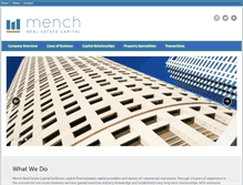 Tablet Screenshot of menchrecapital.com